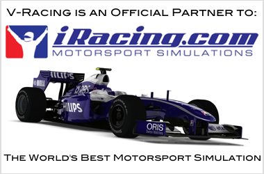 V-Racing is an official partner to iRacing.com