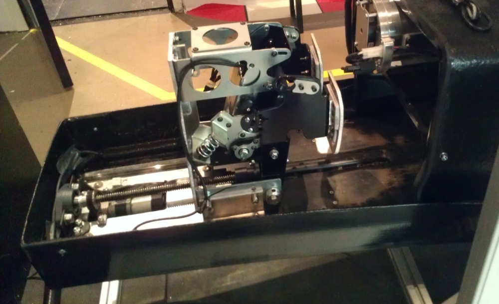 V1-GP Pedals in the VRS-01 Racing Simulator